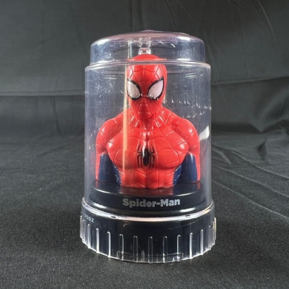 Good 2 Grow Podz Marvel Spiderman Topper Lid Stackable figurines kids toy statue